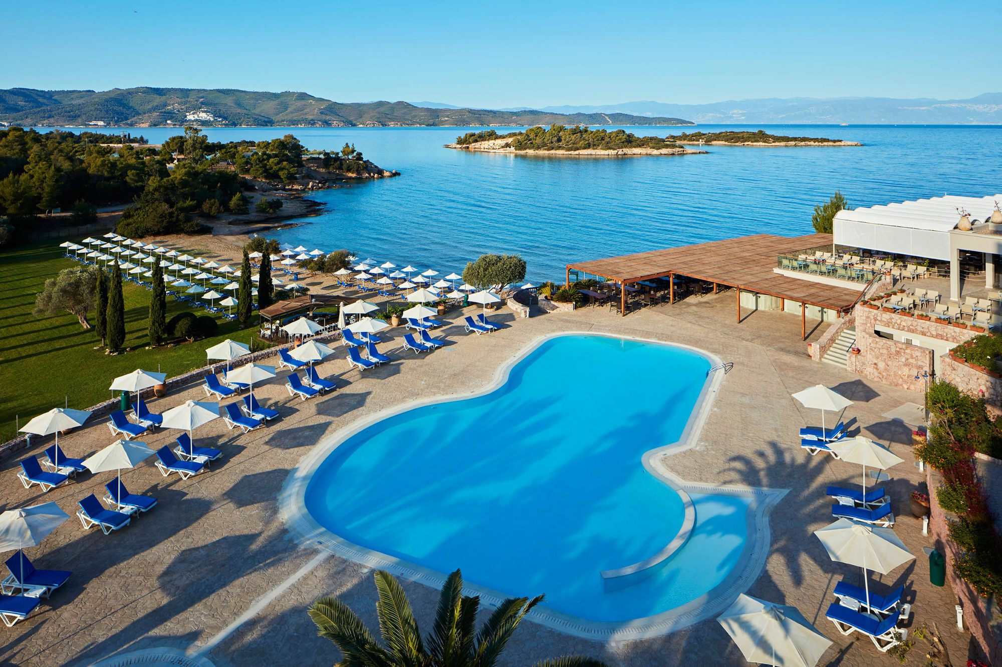 Aks Hinitsa Bay Hotel Pórto Héli Kültér fotó